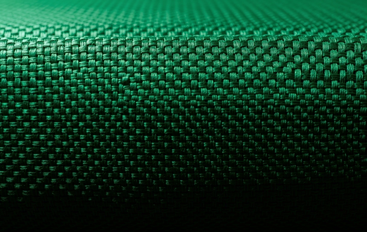 Detailaufnahme einer textilen Struktur