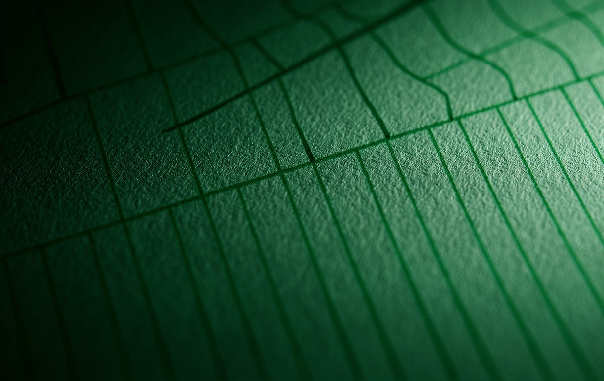 Textur eines professionellen Buchhaltungsbogens